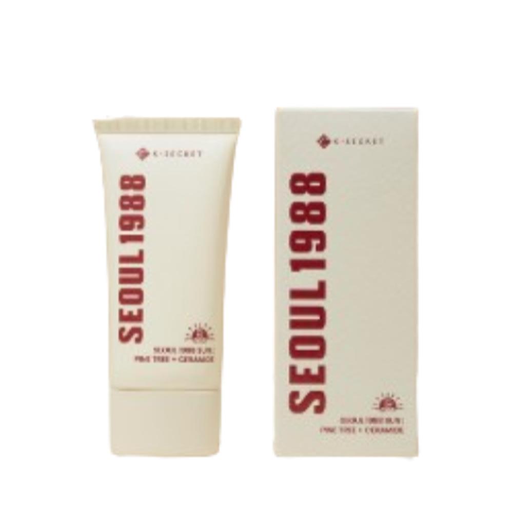 

Солнцезащитный крем K-SECRET SEOUL 1988 Pine Cica, 50 мл, Успокаивающая защита от УФ-лучей SPF50+ PA++++