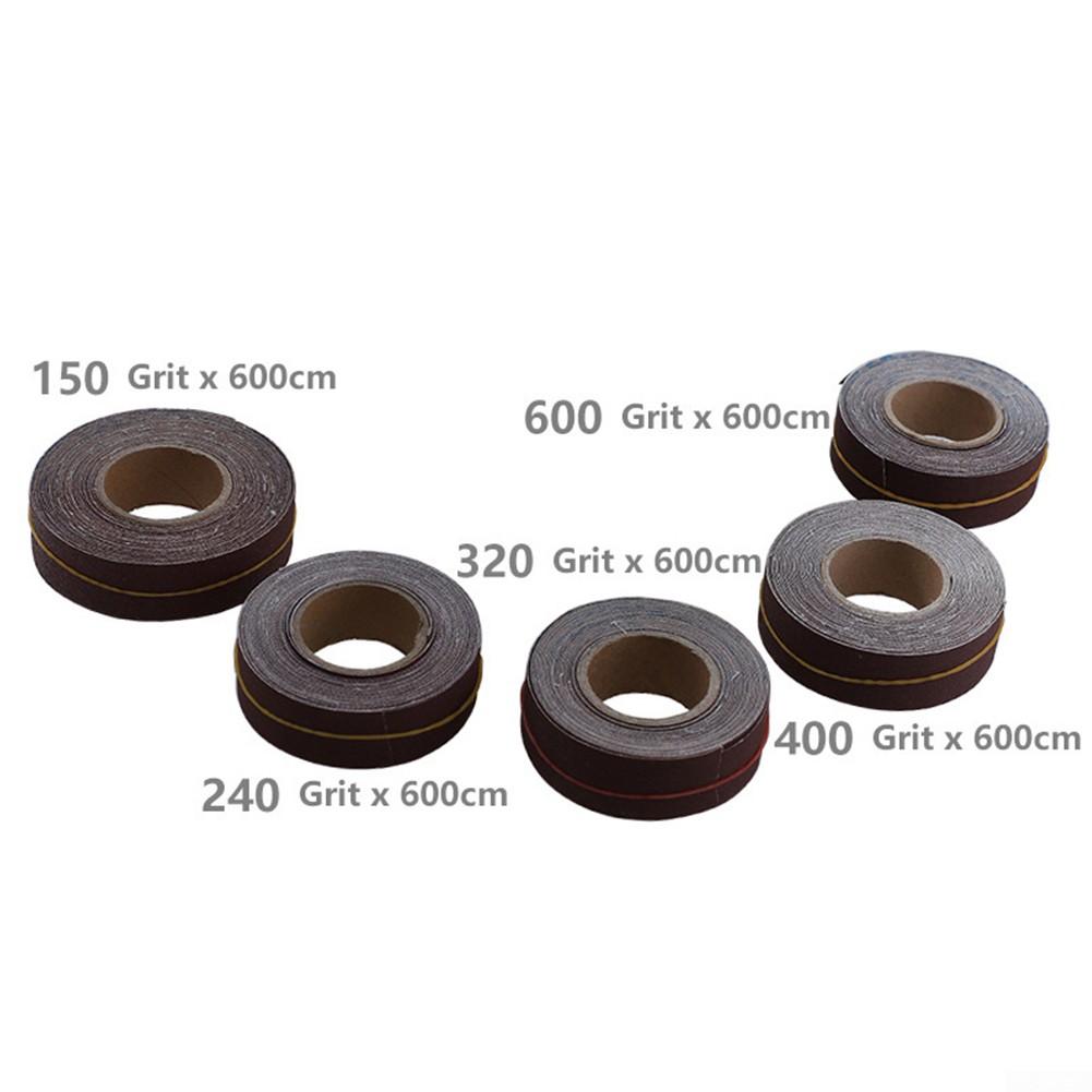 Roll Polishing Sandpaper Sand Cloth Soft Tape Abrasive Paper