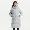 Tanboer 2026 Women's Hooded Puffer Mid-length Down Jacket TB62530806
