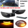2PCS Dynamic LED Turn Signal Light For Toyota Altis Vios Yaris XP150 Corolla E170 S 2014-2017 Side Wing Mirror Indicator