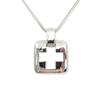 [Used] TIFFANY 925 Open Cross Long Pendant/Necklace/g517-33