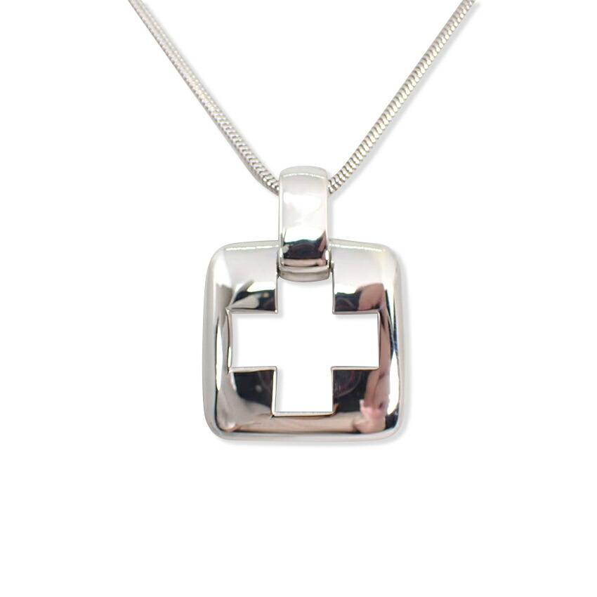 

[Used] TIFFANY 925 Open Cross Long Pendant/Necklace/g517-33
