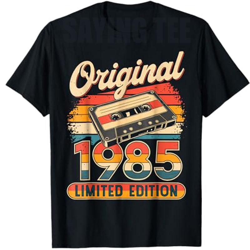 Vintage Original 1985 Cassette Tape Limited Edition T-Shirt