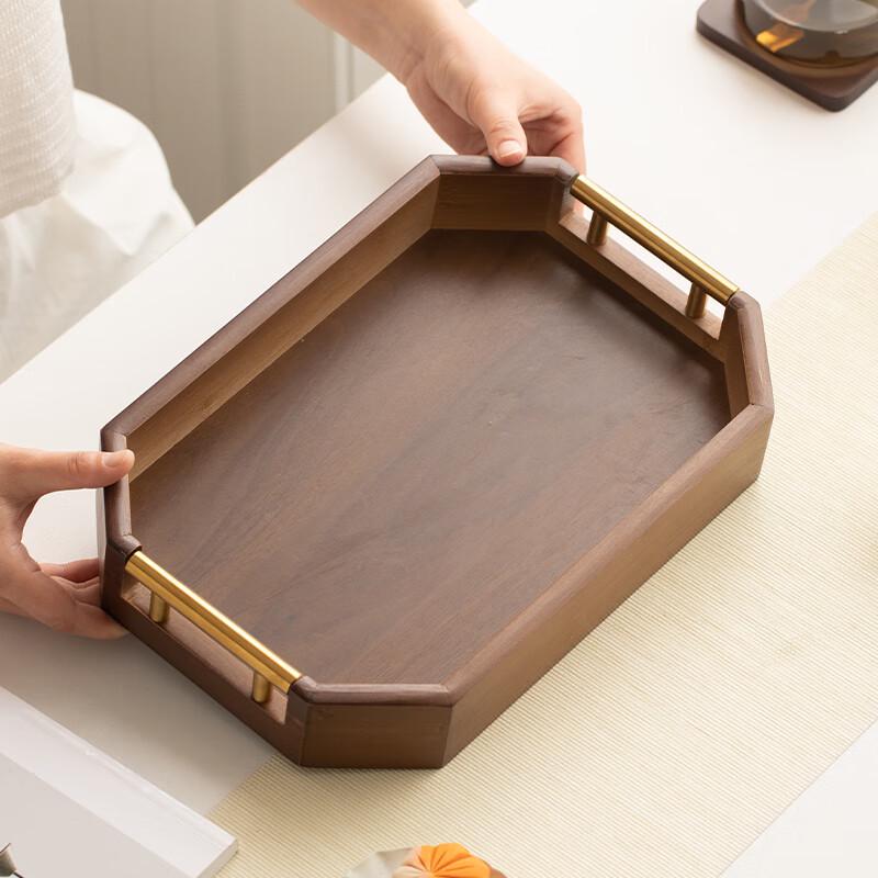 Neues Holz-Serviertablett im chinesischen Stil