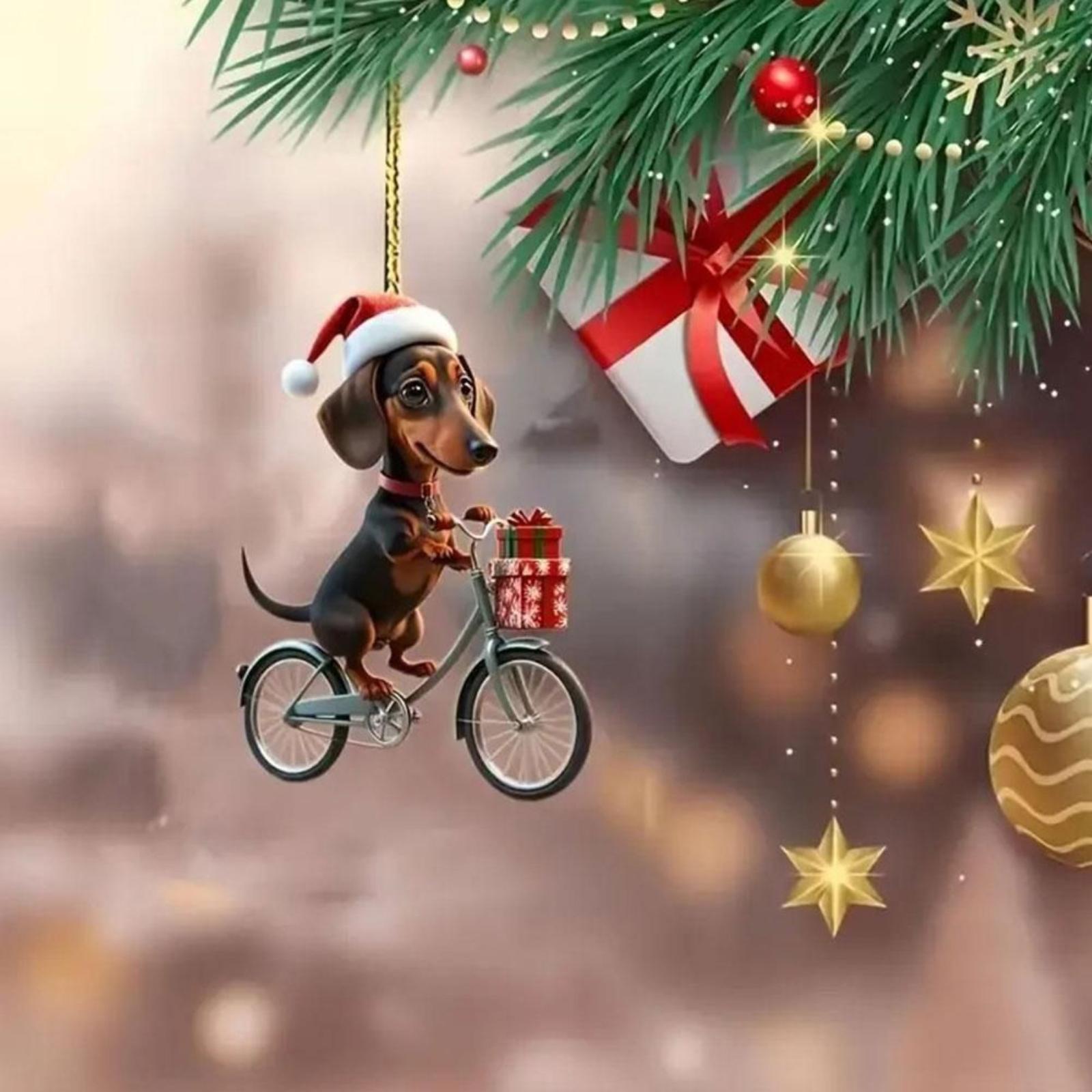 

2D Acrylic Hanging Ornament One Size