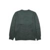 Einfarbig Lässiger Rundhals Pullover Langarm Unisex Oberteile Armeegrün LUT006387203166-A04827