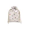 Afternoon Tea Living JS25 Drawstring Pouch, Medium, PEANUTS, Gray