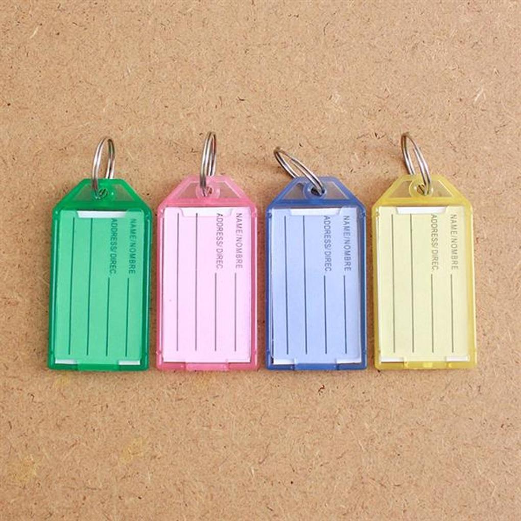 4p Name Tag Keychain