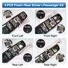 4pcs Outside Exterior Door Handle Front Rear Left Right for Chevrolet Silverado Tahoe GMC Sierra Yukon Cadillac Escalade Pickup