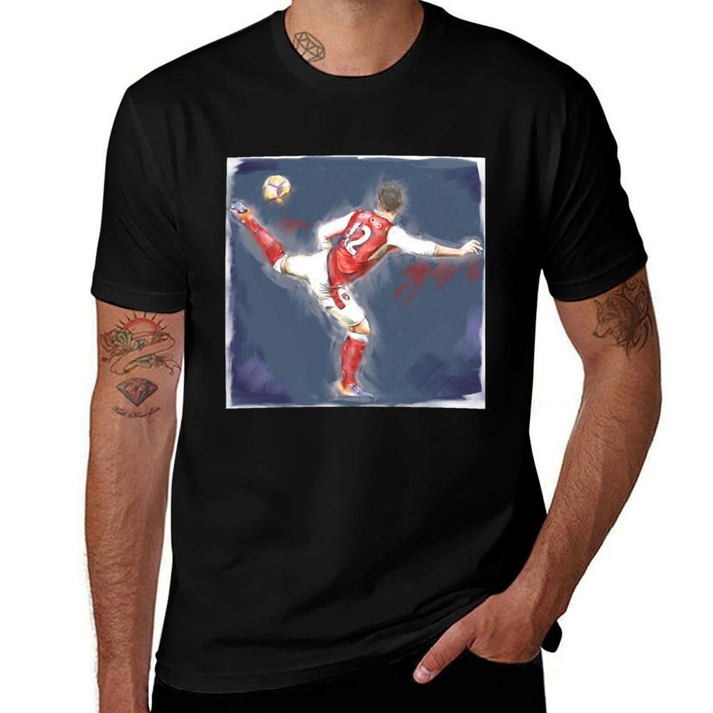 Olivier Giroud The Scorpion Goal Tshirt Water Resistant Casual Tshirt