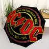 AC/DC High Voltage Rock N Roll T Shirt Umbrella Cute Umbrella with Cute Design, Portable 3 Fold Compact Umbrella for Men & Women,S327