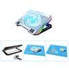 S601 Adjustable Height Gaming Laptop Cooling Pad RGB Light Notebook Cooler with Phone Holder