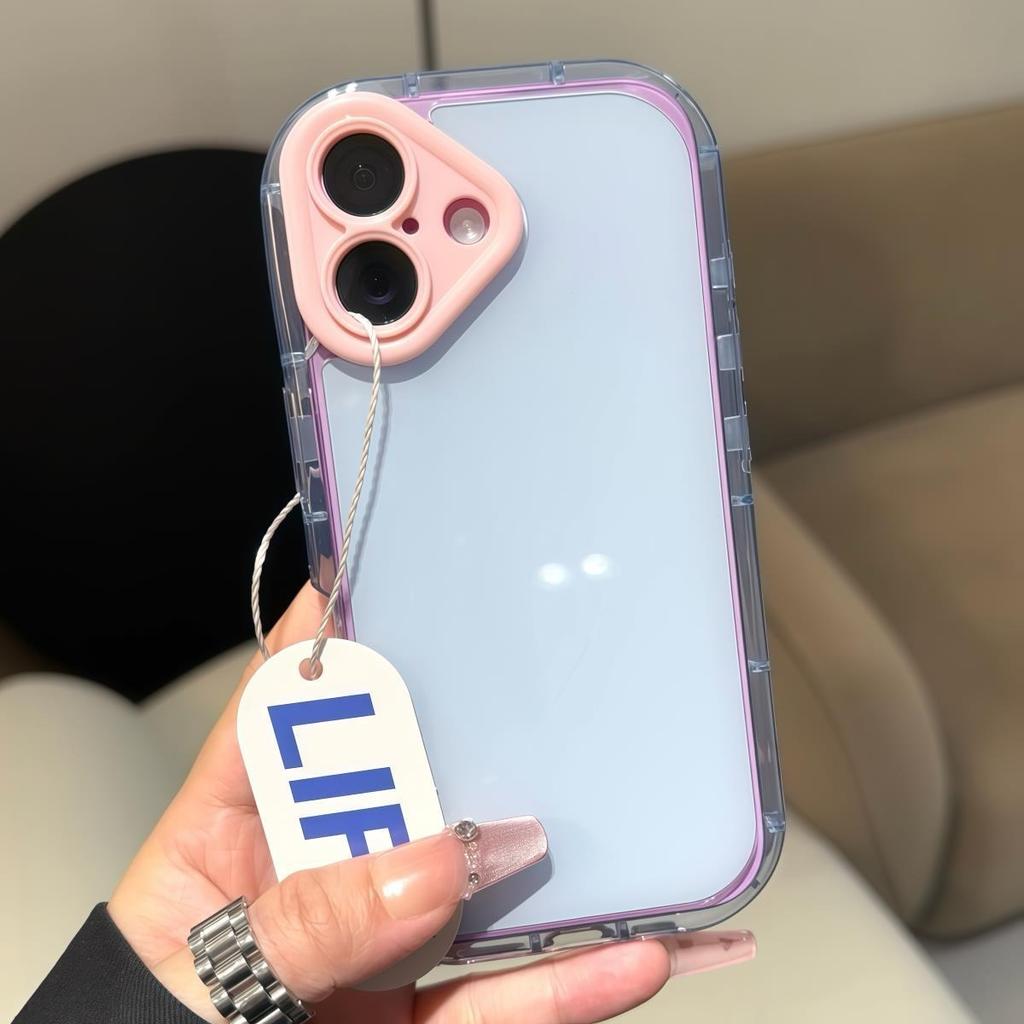 Luxus Bonbonfarbe Handyhülle Für iPhone 12 13 14 15 16 Pro Max Stoßfeste Rückseitenhülle Abdeckung