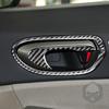 8Pcs For Honda Civic 8th 2006-2011 Carbon Fiber Interior Door Handle Cover Trim