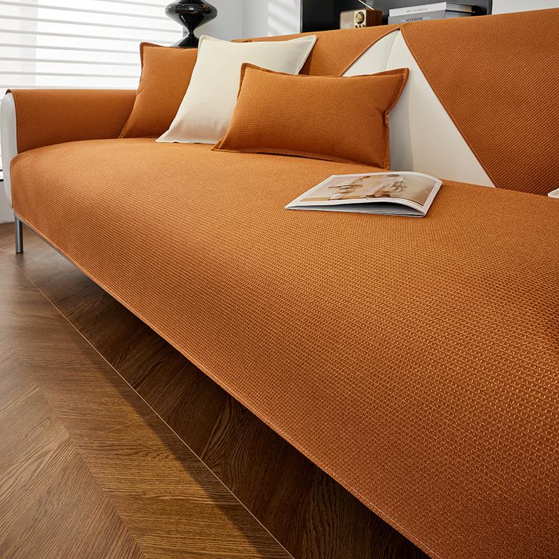 

100% водонепроницаемый чехол для дивана, противоскользящий трехмерный клетчатый чехол для дивана из ткани для рукоделия, защитный чехол для дивана для гостиной 110x210cm