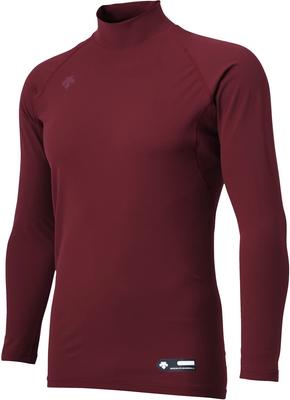 DESCENTE Baseball High Long Dark Red STD-770B Men's Undershirt, Neck, Sleeve,