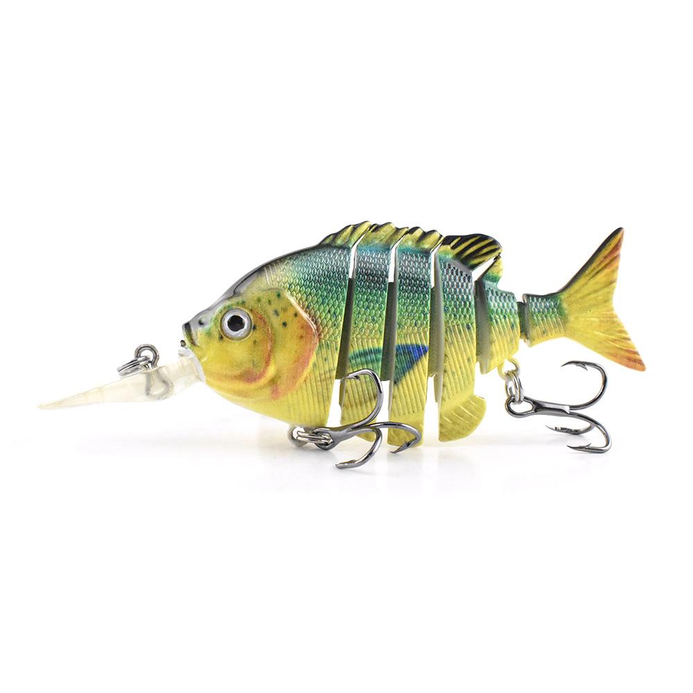 80Mm 16.8G Mini Long Tongue Board Sunfish Luya Bait Talk About Water Sea Fishing Bait Hard Bait Luya Bait Multi-Section