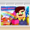 Spiel HELLO N-NEIGHBOR Fotografie Hintergründe Kindergeburtstag Foto Hintergrund Studio Porträts Fotowand Requisiten