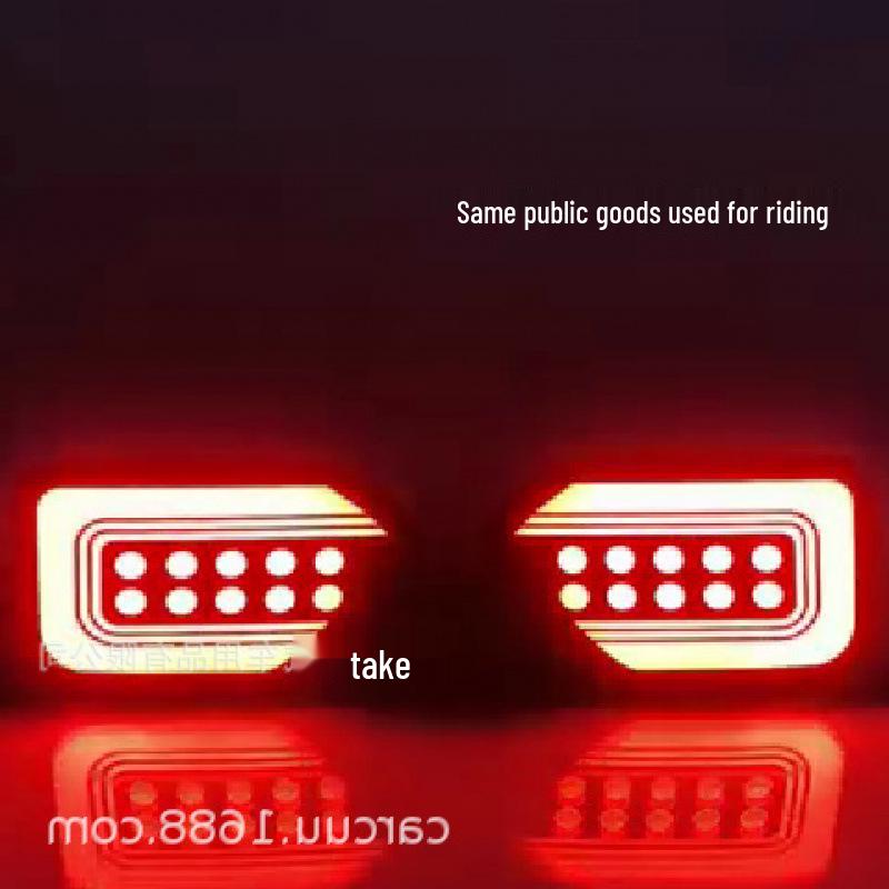 Rear Bumper Light for 18-23 Subaru XV & 15-20 Subaru Outback with Three Functions