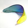 Compatible Shield for SHOEI Z8 Wyvern Mirror Shield UV Cut Full Face Helmet for Motorcycles Bikers CWR-F2 x-fifteen / / - - - (Red Gold) [Used]