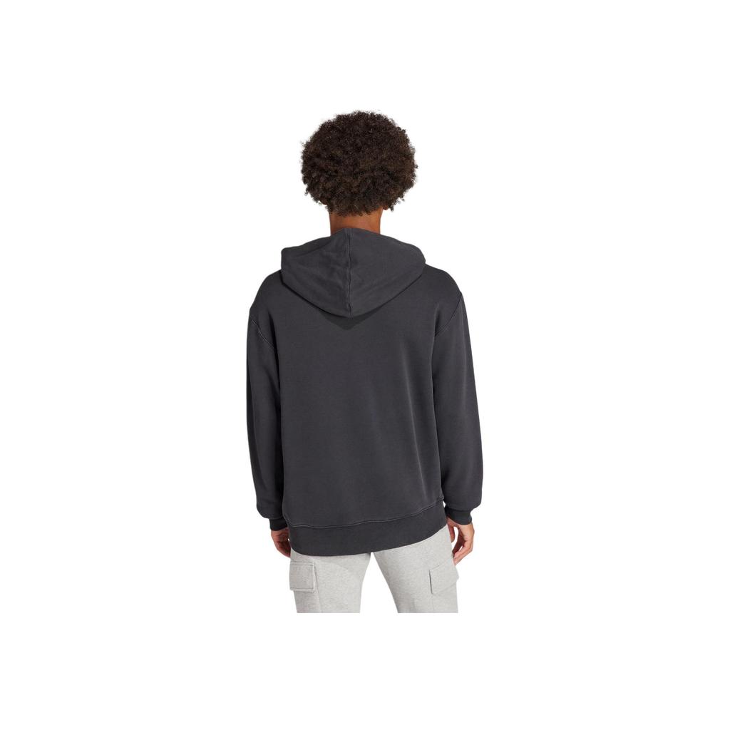 adidas Adicolor Outline Trefoil Hoodie Black Men Streetwear IU2373