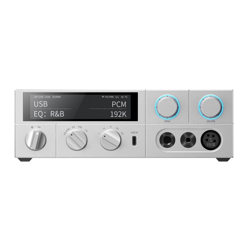 FIIO K15 from an authorized Japanese USB DAC with headphone amplifier and AK4497S [Ships retailer] FIO-K15 built-in headphones, (Silver)