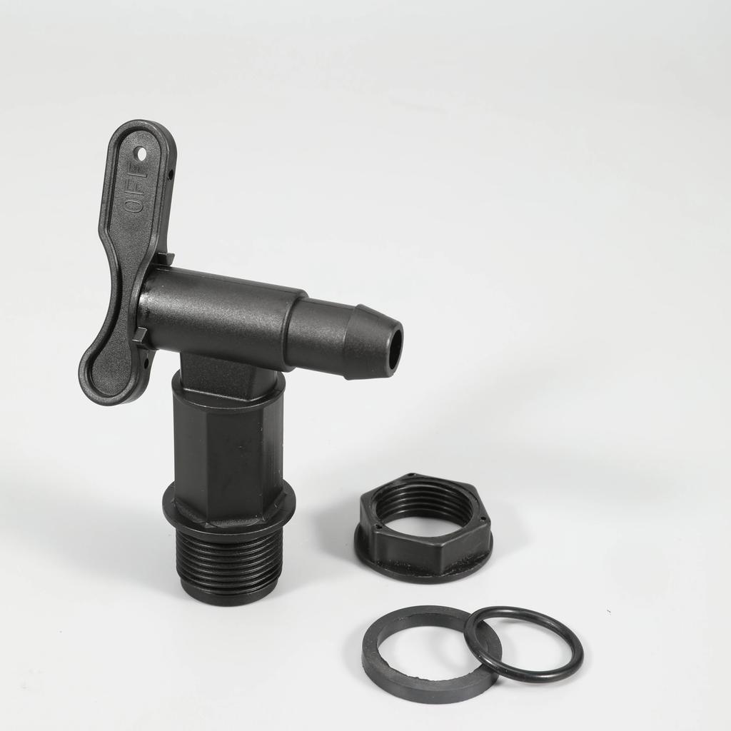 1 Stück 3/4" IBC-Tankhahn-Adapter Grobgewinde Gartenwassertanks Wasserhahn Für 3/4" Schläuche Messing Ersatz-Verbinder Ventile