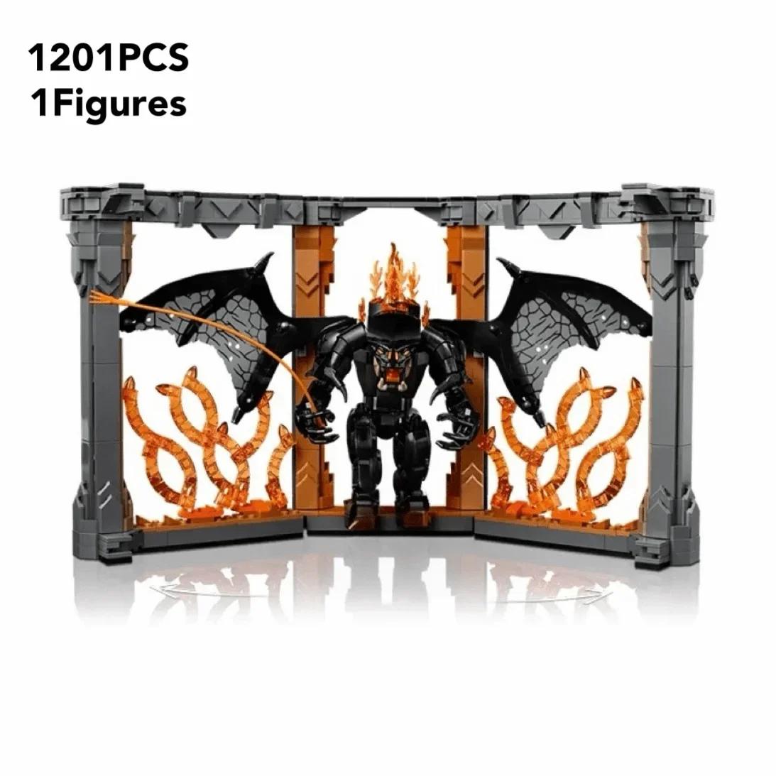 

Creative Flame Demon 10367 Book Corner Model Educational Toys, Birthday Toy Gifts, Christmas, Halloween Gifts NO BOX