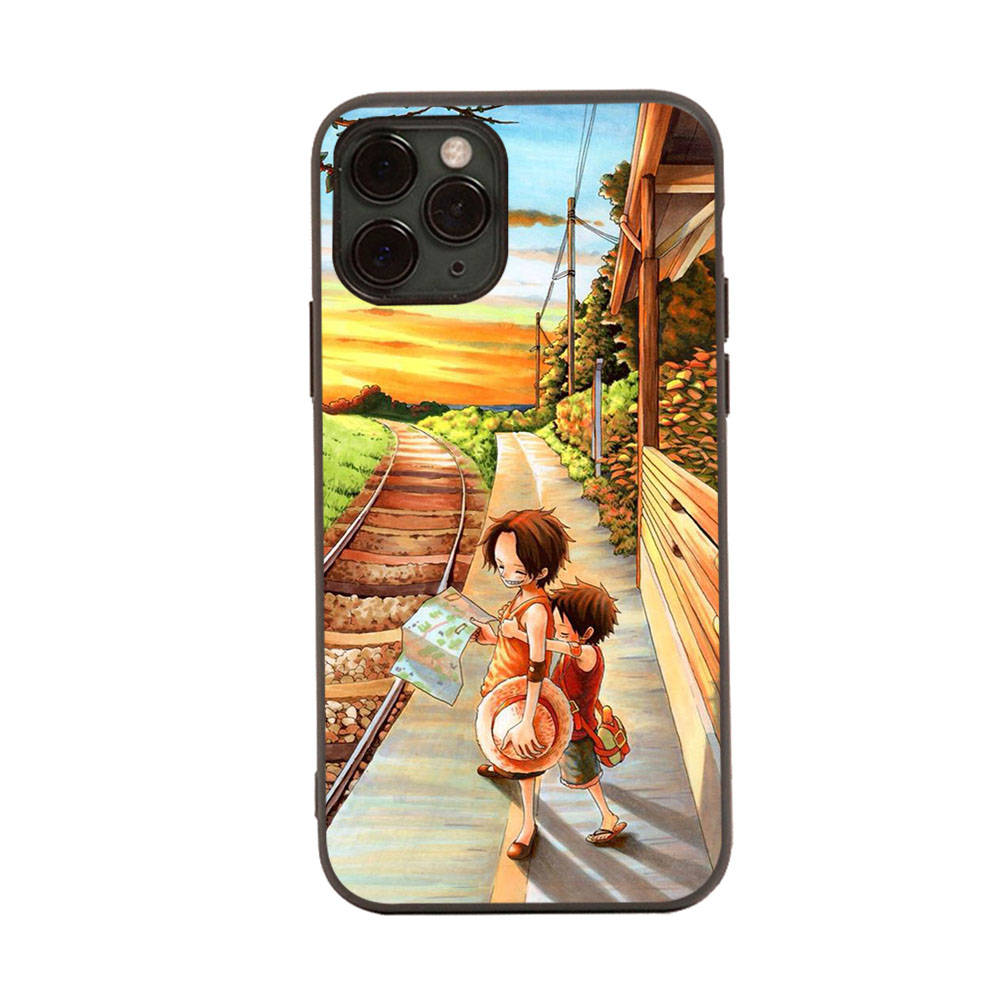 Case for Xiaomi Poco X6 X4 M5 M6 F5 F6 C65 C55 C50 C51 C40 Redmi Note 7 8 14C A3X 13C 12C 11 10A 9C Pro Black Sofe Cover WI48 One Piece Brother