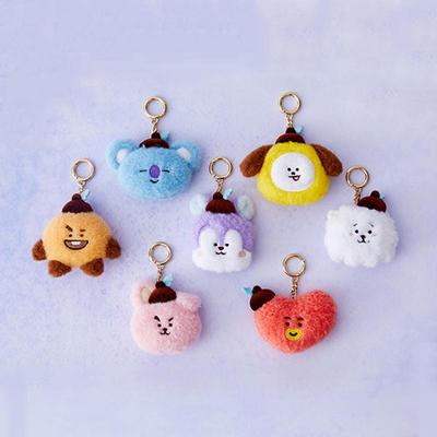 BT21 Hope In Love Face Doll Keyring/Keychain (6 Options)
