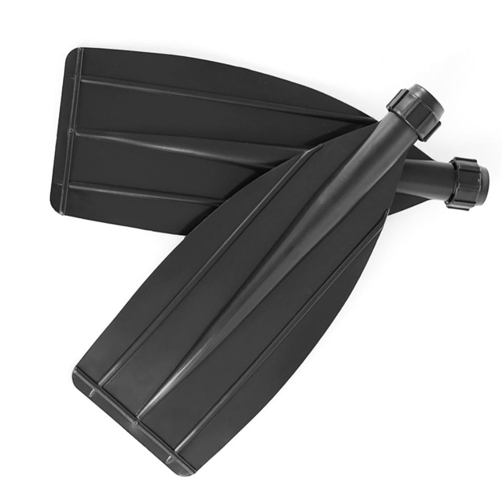 2PCS Plastic Paddle Leaf Oar Thickened Kayak Attachment Durable Canoe Oar Blade Canoeing