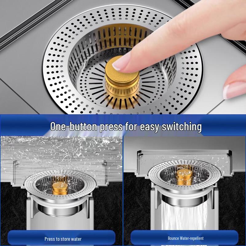 Stainless Steel Pop-up Sink Drain Stopper