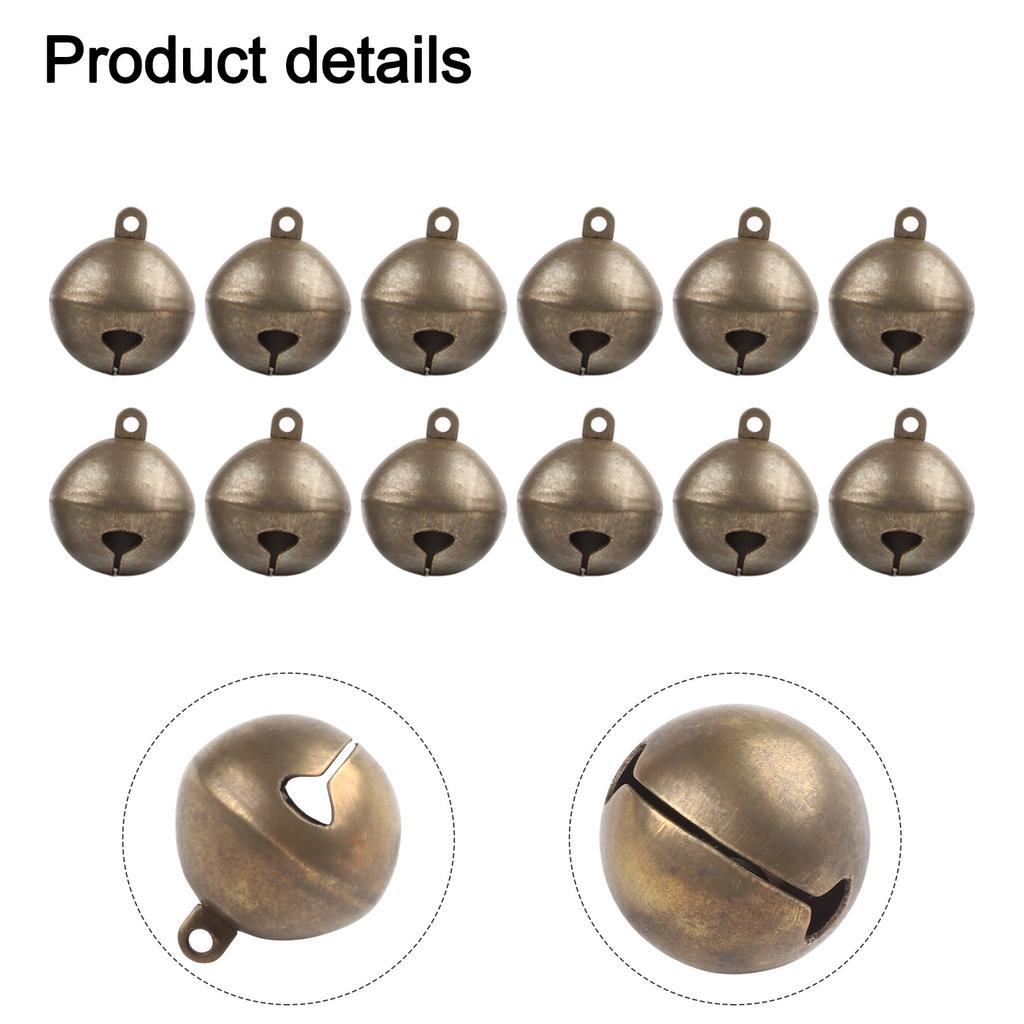 Metal Bells Festive Decor Enhancing Projects Joyful Ambiance Charming DIY Accessory Classic Bell Design Diy Accessories For Pets