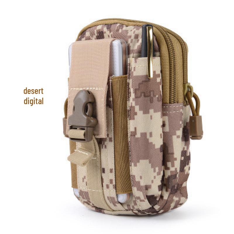 Tactical Camouflage Multifunctional Waterproof Waist Bag for Outdoor Sports & Camping
