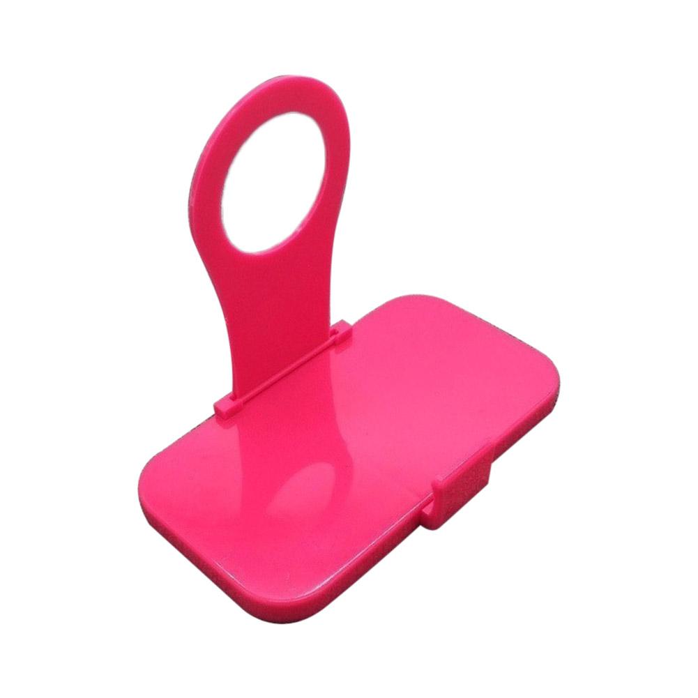 White Foldable Wall Mount Phone Holder Stand