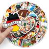 50Pcs Outdoor Scenic Tourism In Germany Graffiti Stickers Beautiful Scenery Cartoon Decal Notebook Phone Suitcase Kid Toys