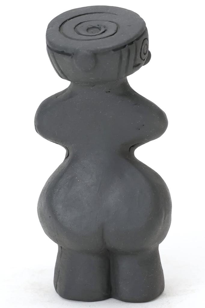 Venus Clay Jomon Clay Figurine from the Tanabatake Site in Nagano Medium Ceramic Interior Archaeological Handcrafted by Protection from Safe