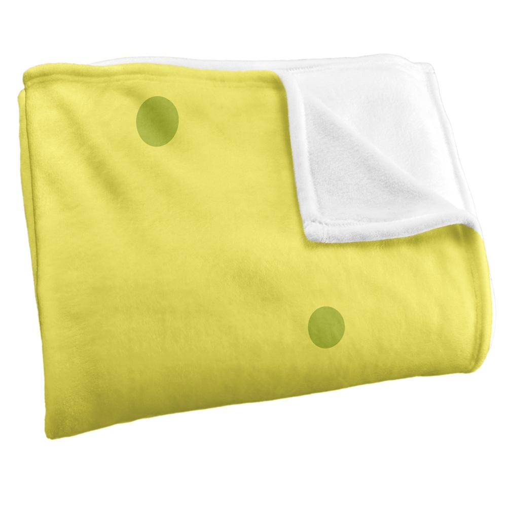 SpongeBob SquarePants Silky Winking Face Supersoft Blanket