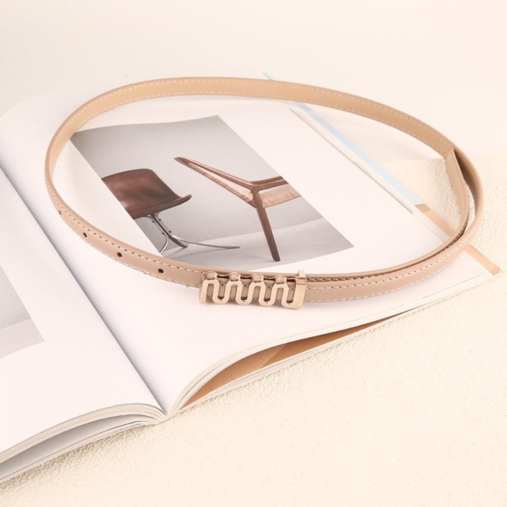 Adjustable Waist Belt Thin Waistband Ins Waist Cinch Belt  Women Ladies