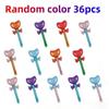 12/24pcs Heart-Shaped Fairy Wand Balloons, Perfect for Party Decorats, Weddings, Birthdays, Events, Kids' Parties & Back-To-Scho