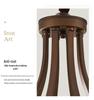 American Retro Iron Art Chandelier for Living Room, Bedroom, Dining Room - Modern & Country Style