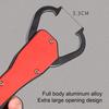 Collapsible Fishing Grip Compact Size Anti-Scratch Ergonomic Design Portable Easy Operation Catch Fish Aluminum Alloy Foldable Fish Lip Gripper