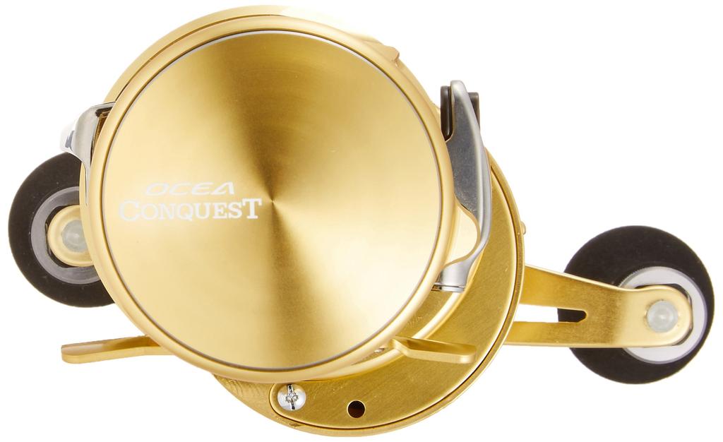 Shimano 15 Ocea Conquest 201PG Baitcasting Reel Suitable for Offshore and Sea Bream Fishing (Right Handle) - (Tai Rubber).