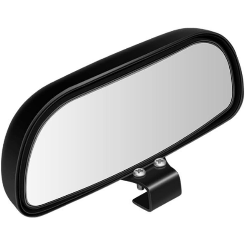 Kwueiit Car Blind Spot Mirror Universal Reverse Auxiliary Mirror, Adjustable Car Auxiliary Universal Wide Angle Mirror (Black)