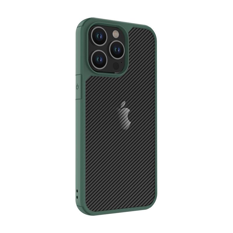 Applicable To IPhone16Promax Carbon Fiber Two-in-one Apple 15 Two-in-one Anti-fall X/XS Protection Case