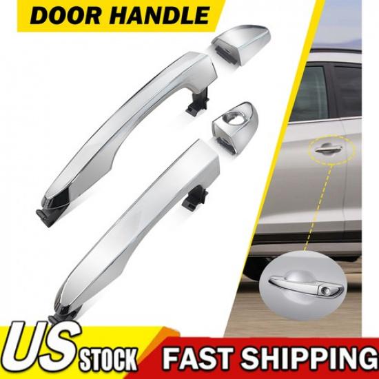 Exterior Door Handles Front Rear Driver / Passenger Side Hand for Hyundai Tucson