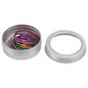 9pcs Storage Box Included Spiral Cable Knitting Needles Shawl Pins  For Scarf Knitting