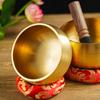 Nepal Handmade Buddha Sound Bowl Yoga Meditation Chanting Singing Bowl Brass Chime Handicraft Music Therapy