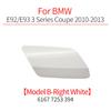 For BMW E92 E93 Car Front Bumper Headlight Washer Spray Cover Cap Accessory For BMW 3 Series Coupe 318 320 328 330i 20107-2013
