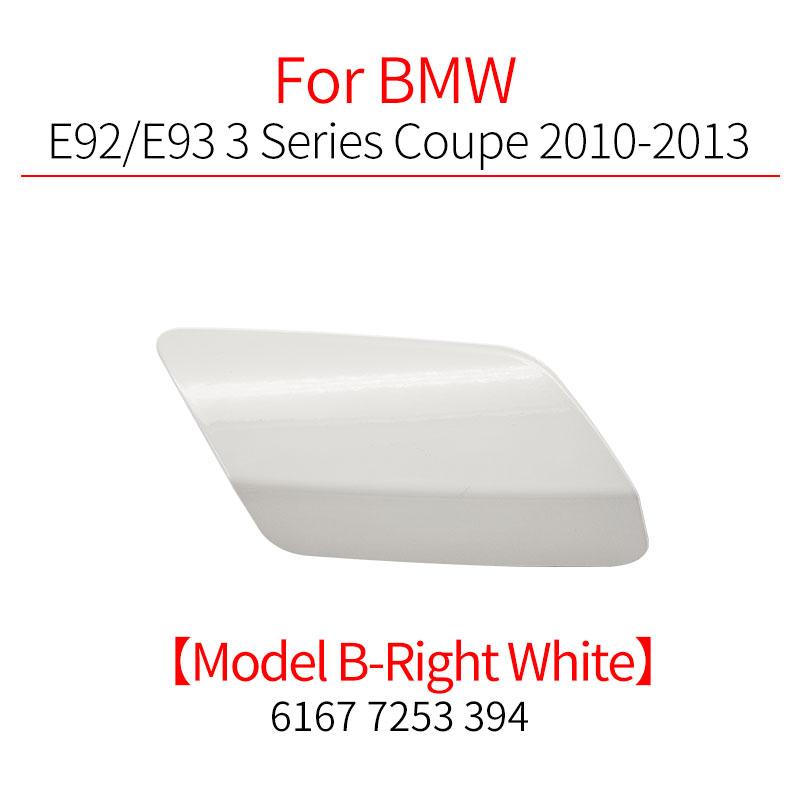 For BMW E92 E93 Car Front Bumper Headlight Washer Spray Cover Cap Accessory For BMW 3 Series Coupe 318 320 328 330i 20107-2013